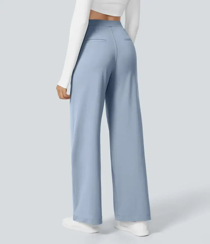 Elegant Stretch Linnen™ Pants - Perfect Line - Wrinkle-Resistant