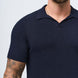 Polo de cachemira premium de corte ajustado
