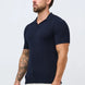Polo de cachemira premium de corte ajustado