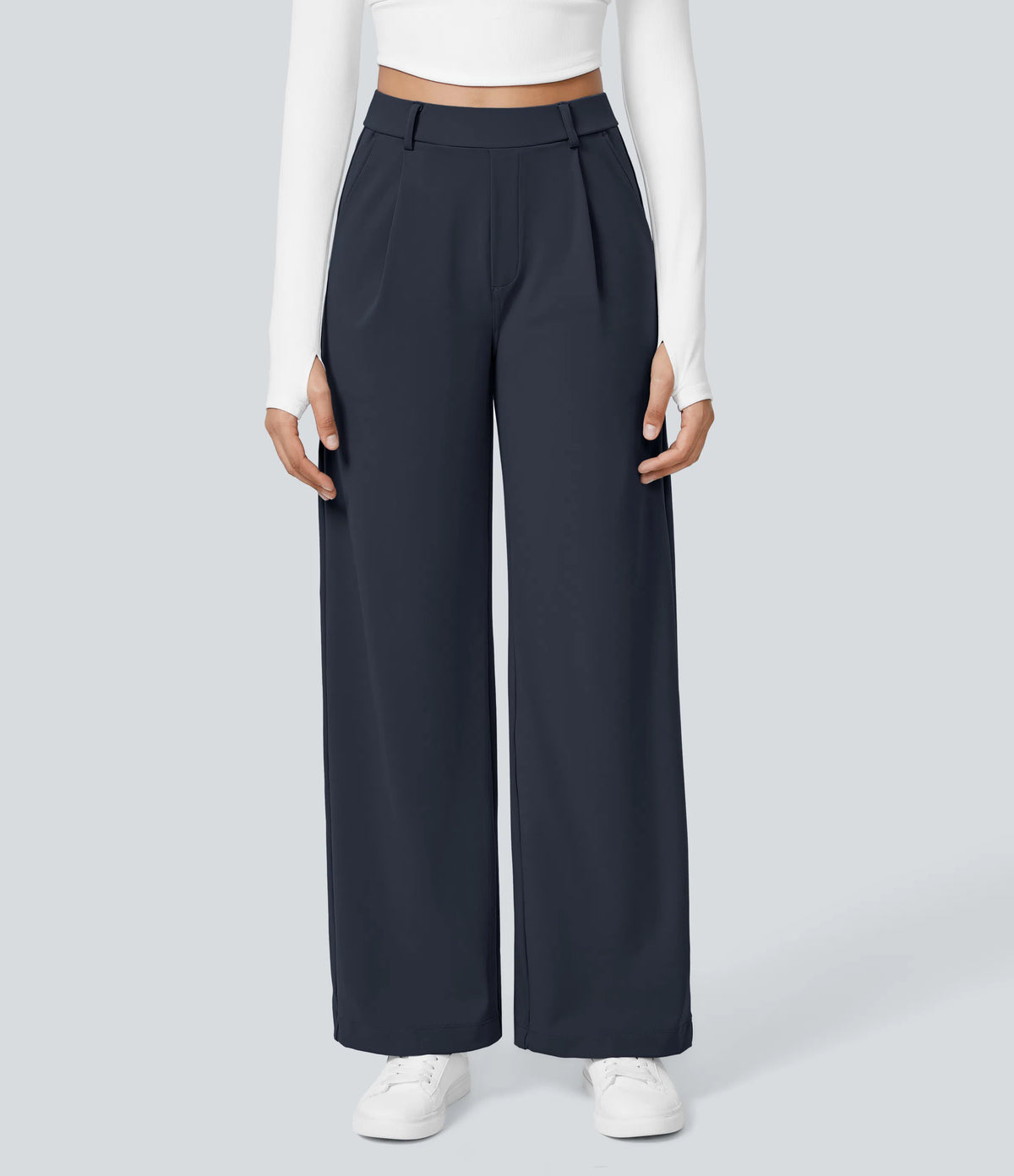Elegant Stretch Linnen™ Pants - Perfect Line - Wrinkle-Resistant