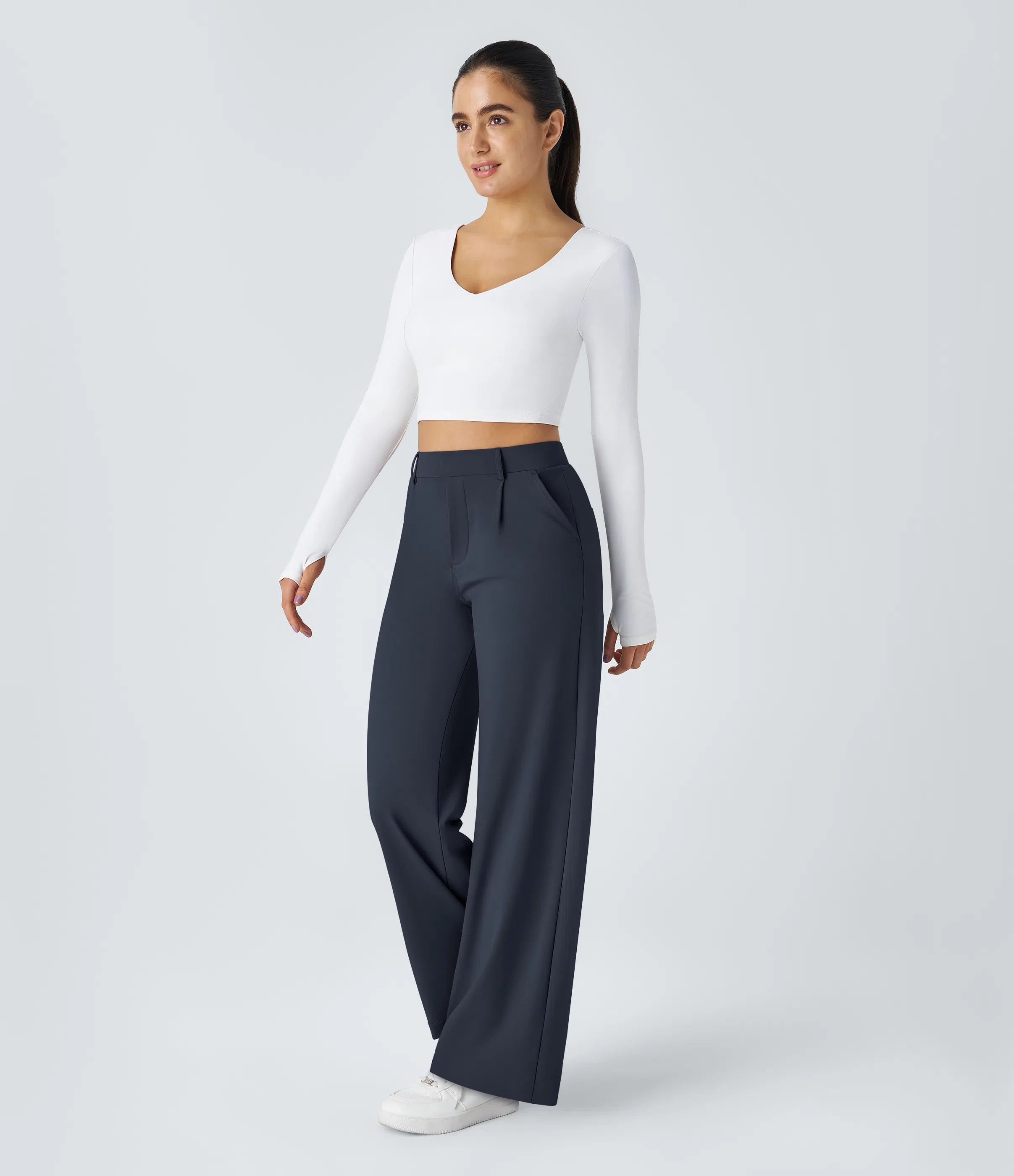 Pantalón Stretch Linnen™ Elegante - Linea Perfecta - Antiarrugas