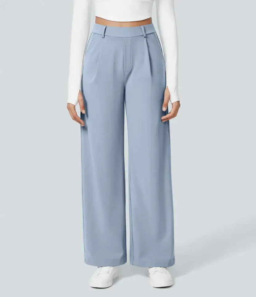 Elegant Stretch Linnen™ Pants - Perfect Line - Wrinkle-Resistant