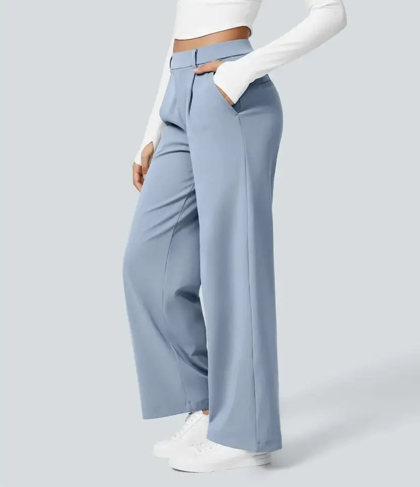 Elegant Stretch Linnen™ Pants - Perfect Line - Wrinkle-Resistant