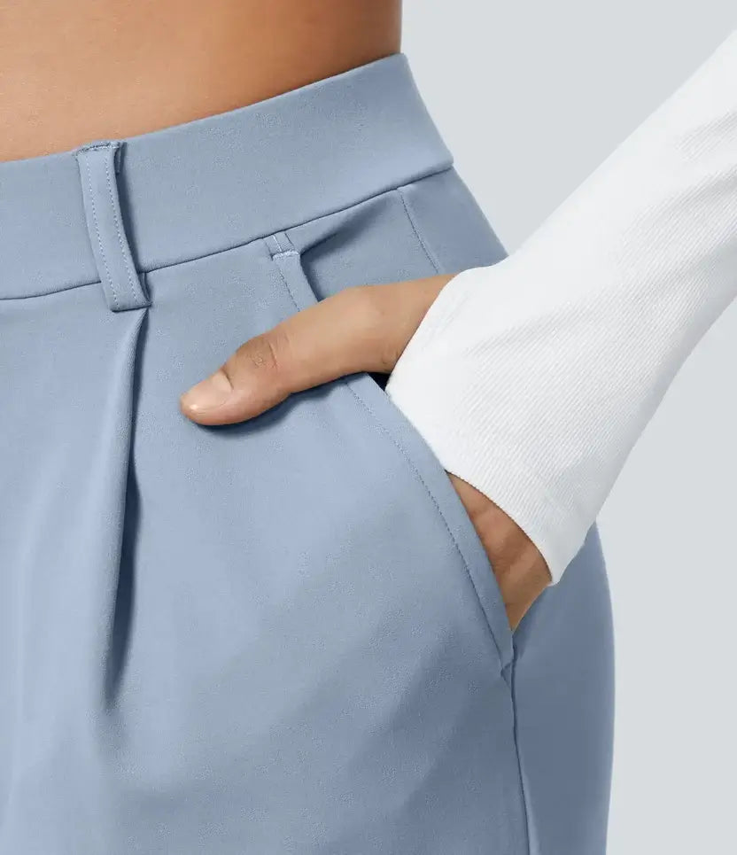 Elegant Stretch Linnen™ Pants - Perfect Line - Wrinkle-Resistant