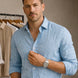 Nova Linenn™ Camisa de Lino Premium