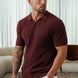 Polo de cachemira premium de corte ajustado