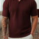 Polo de cachemira premium de corte ajustado