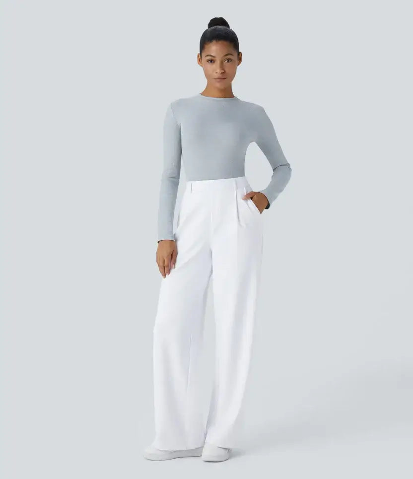 Elegant Stretch Linnen™ Pants - Perfect Line - Wrinkle-Resistant
