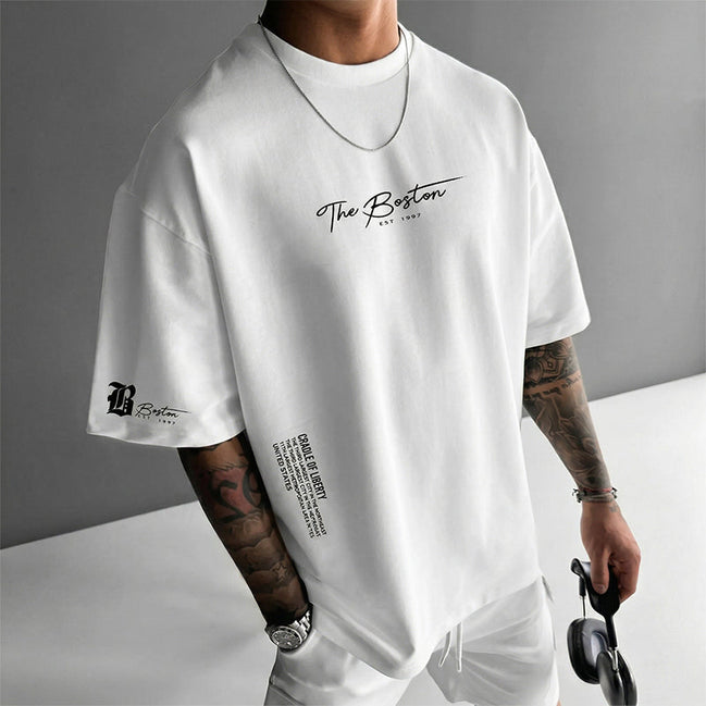 Camiseta "The Boston" Holgada - Oversize