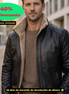 Chaqueta de Cuero Moto Winter
