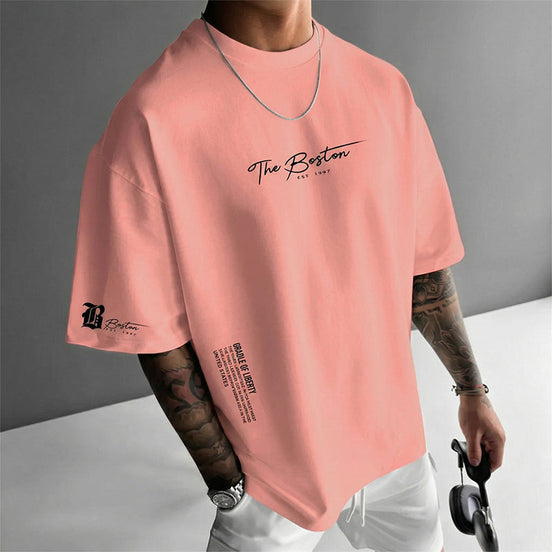 Camiseta "The Boston" Holgada - Oversize