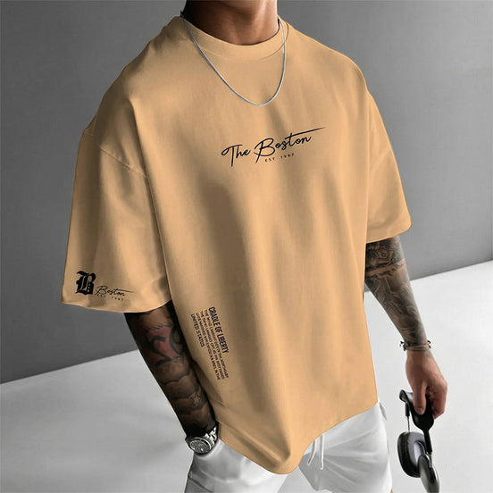 Camiseta "The Boston" Holgada - Oversize