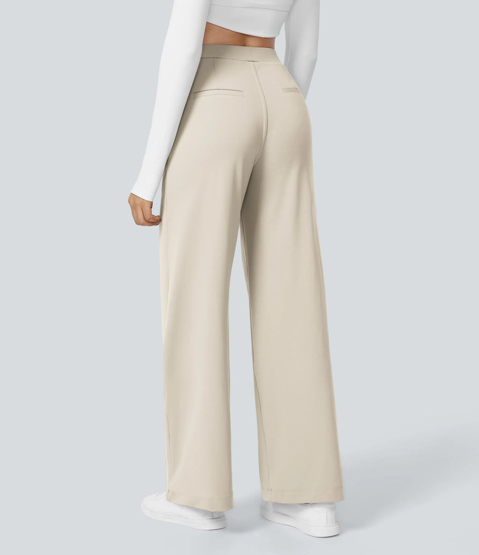 Elegant Stretch Linnen™ Pants - Perfect Line - Wrinkle-Resistant