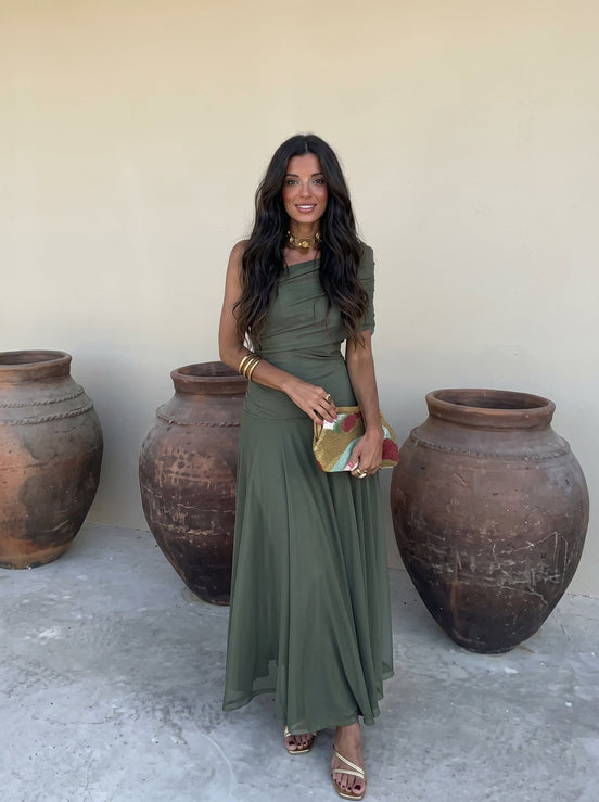 Vestido Toledo en verde