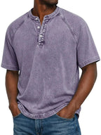 Camiseta Saltwater Henley Oversize