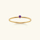 Amelia Birthstone Stacker Ring