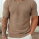 Polo de cachemira premium de corte ajustado
