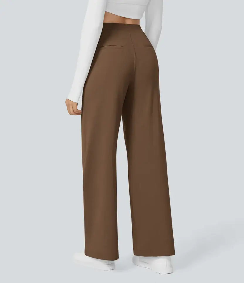 Elegant Stretch Linnen™ Pants - Perfect Line - Wrinkle-Resistant