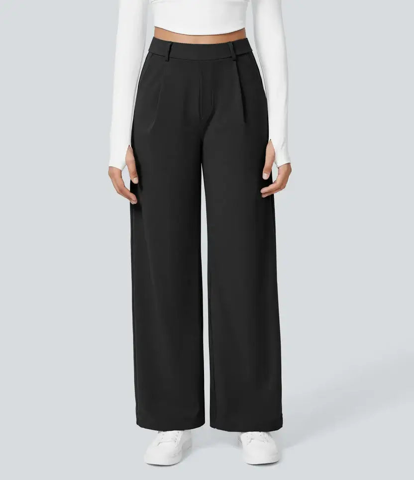Elegant Stretch Linnen™ Pants - Perfect Line - Wrinkle-Resistant