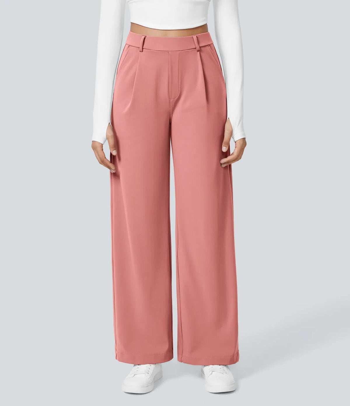 Elegant Stretch Linnen™ Pants - Perfect Line - Wrinkle-Resistant