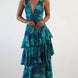 Eva | Vestido midi con volantes