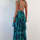 Eva | Vestido midi con volantes