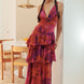 Eva | Vestido midi con volantes