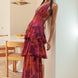Eva | Vestido midi con volantes
