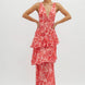 Eva | Vestido midi con volantes