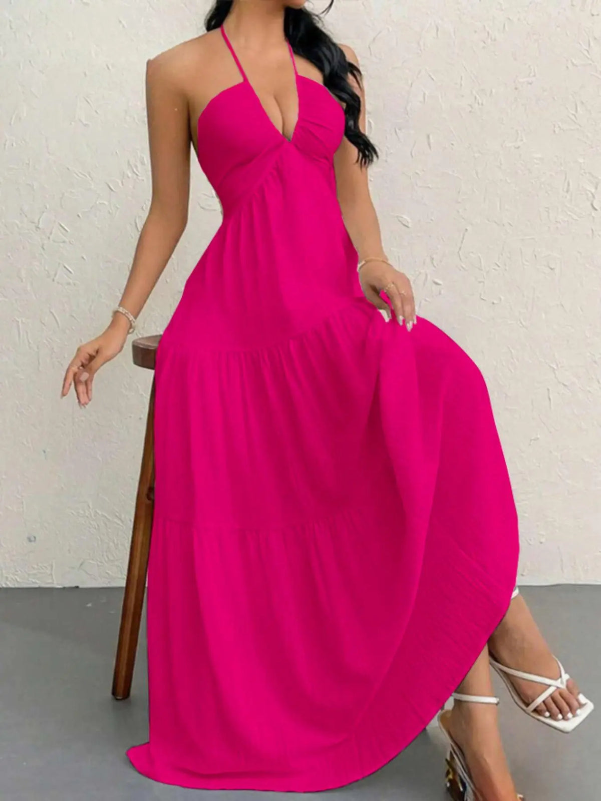 Vestido AuraLuxe™ – Caída Perfecta